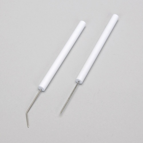 VWR* Dissect needle, curved, Material: plastic