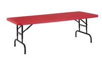 NPS® Height Adjustable Heavy Duty Folding Tables, National Public Seating