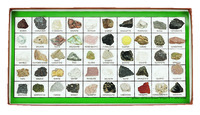 Rocks and Minerals Mounted Collection, GEOSCIENCE INDUSTRIES INC SE