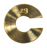 Eisco® Spare/Replacement Brass Weights for Slotted Masses Sets