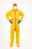 ChemSplash® 1 Chemical Splash Coveralls with Hood and Boot, Elastic Wrist and Ankle, Taped Seams, Elastic Back, International Enviroguard™