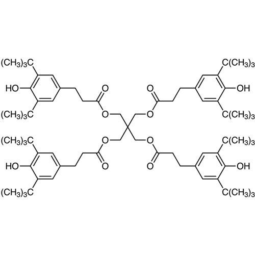 Pentaerythritol tetrakis[3-(3,5-di-tert-butyl-4-hydroxyphenyl)propionate] ≥95.0% (by HPLC)