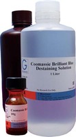 Coomassie brilliant blue G-250 electrophoresis gel stain
