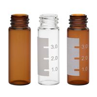 Wisp™ Style, Amber and Clear Vials, Chemglass