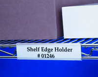 VWR® Snap-On Label Holders for Wire Shelving