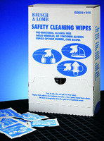 Safety Cleaning Wipes, Alcohol Free, Bausch & Lomb®