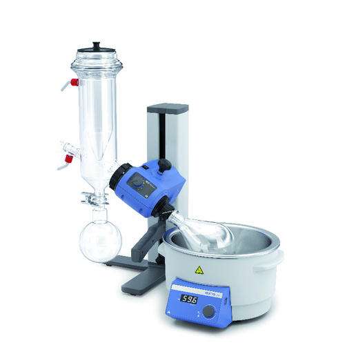Rotary evaporator RV 3 with dry ice condenser, coated