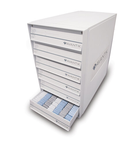 Embedding Cassette/Block Storage Cabinet, Avantik