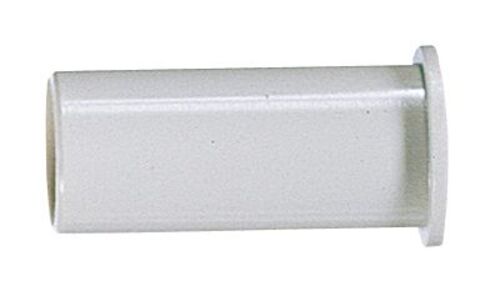 John Guest Push-To-Connect Fitting, Soft Tube Support, Acetal, 1/2" OD×3/8" OD; 10/Pk