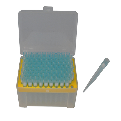Universal Pipette Tips, Polypropylene, Gamma irradiated, Sterile, Produced in Class 100,000 clean room, DNase-free, RNase-free, Pyrogen-free, Hydrophobic Filter, No endotoxin or PCR inhibitor, Low Retention to ensure accurate results, Size: 1000 Ul