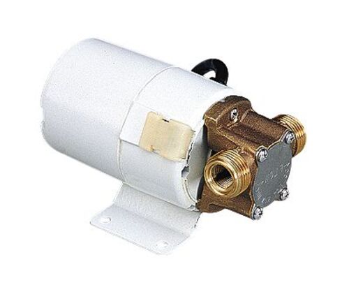 Moderate-Flow, flexible impeller pump, bronze/nitrile, 6.7 GPM, 18 psi, 115 VAC