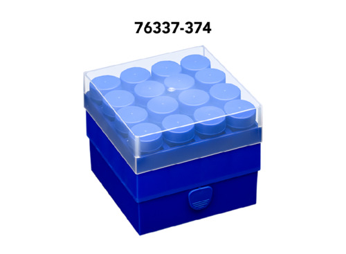 VWR® Freezer Storage Boxes, 16-Place and 36-Place
