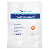 RightCare Class 100 Hand-Specific 12" Sterile Cleanroom Nitrile Gloves
