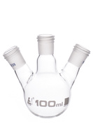 Eisco LabGlass® Distillation Flasks, 3 Necks with Threaded Joint