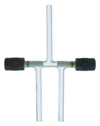 KIMBLE® HI-VAC® Three-Way Valves, with PTFE Plug, without Tip O-Ring, Kimble Chase, DWK Life Sciences