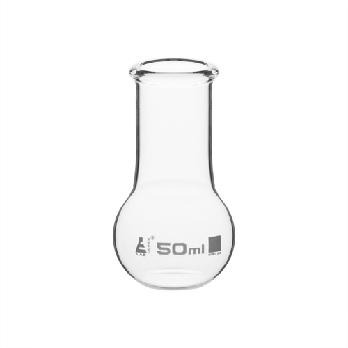 Eisco LabGlass® Boiling Flasks, Flat Bottom, Wide Neck