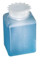 Cole-Parmer® Essentials Graduated Rectangular Wide-Mouth HDPE Bottles, Antylia Scientific
