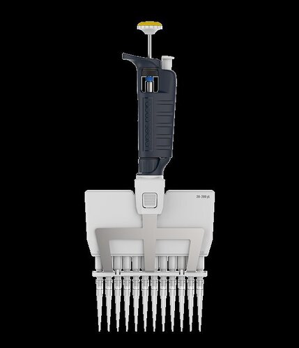 Pipette, pipetman G, Pipette Model: P12x200G, Adjustable Volume, Ejector Type: Metal, Number of Channels: 12, Manual Air Displacement, Multichannel, 3 Yrs Warranty, precision, and reliability of pipetman with improved comfort, Volume Range: 20-200 uL