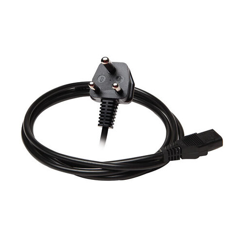 Masterflex® Power Cord, 230 VAC, Indian Plug; 6-ft Long