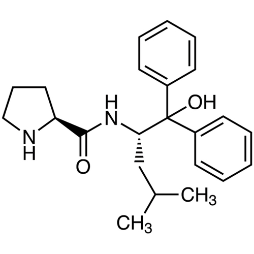 (2S)-N-[(1S)-1-(Hydroxydiphenylmethyl)-3-methylbutyl]-2-pyrrolidinecarboxamide ≥98.0% (by HPLC, titration analysis)