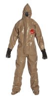 DuPont™ Tychem® RESPONDER® CSM Coveralls with Attached Gloves and Socks