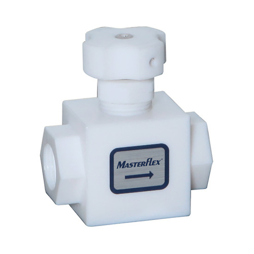 Masterflex® Chemically Inert Metering Valve, 300 L/min Air and 9 L/min Water