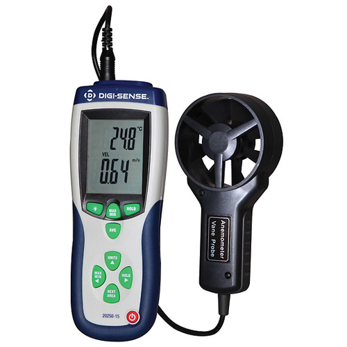 Digi-Sense Professional CFM/CMM Vane Thermoanemometer