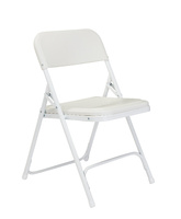 800 Series Premium Lightweight Plastic Folding Chairs, National Public Seating
