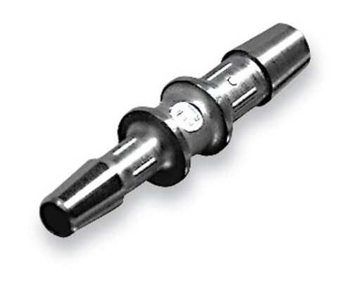 Masterflex® Fitting, 316 Stainless Steel, Straight, Hose Barb Reducer, 1/8" ID x 1/16" ID