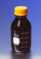 PYREX® Media Bottles, Graduated, Low Actinic Glass, Corning