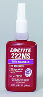 Threadlocker 222MS Small Fastener Adhesive