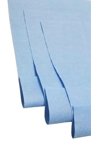BHD Autoclaveable Wrapper, Blue, 54x54in, For Use With Steam Sterilization, Material: Non-Woven-comprised of natural wood pulp & pes fibers bonded with a resin binder, Disposable, Non-sterile, Treated to impart water and alcohol repellency, Sufficient Microbial Barrier, Resists Tearing and Punctures