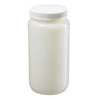 Nalgene® Fluorinated High-Density Polyethylene, Wide-Mouth Large Bottle, Thermo Scientific
