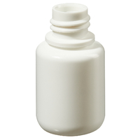 Nalgene® Boston Bottles, Round, Opaque White, HDPE, without Closures, Bulk Pack, Thermo Scientific