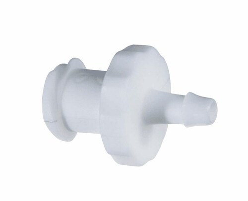 Value Plastics® Fitting, Nylon, Straight, Female Luer to Hose Barb Adapter, 1/16" ID; 1000/PK
