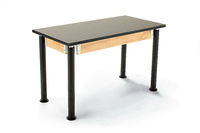 SLT-AH-Series Tables with Book Compartments, National Public Seating