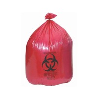 Infectious Waste Liners, Red, Mortech