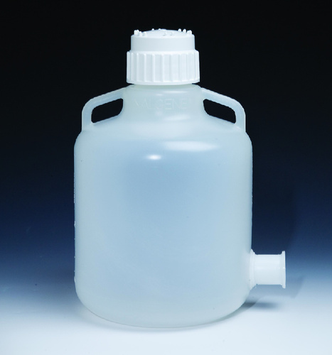 Carboy With Sanitary Bottom Flange, PP, non sterile
