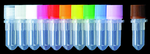 Axygen® Screw Top Microcentrifuge Tubes with Caps, Polypropylene, Corning