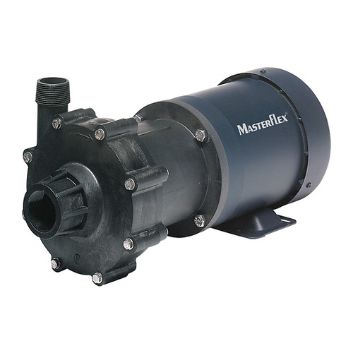 Masterflex® Magnetic Drive Centrifugal Pump, 32 GPM/11.3 ft, Polypropylene; 230/460 VAC
