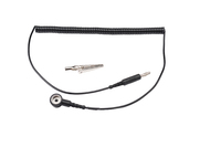 Staticide® 8106 Premium Wriststrap Cord, 10 mm to Banana
