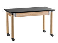 SLT-AH-Series Tables with Book Compartments, National Public Seating