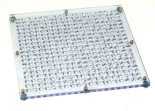 Magnetic Field Demonstration Plate - Large 250 X 250 mm