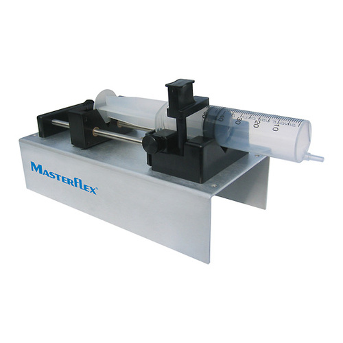 Masterflex® Compact Syringe Pump, 0.73 uL/hr to 1699 mL/hr; 115 VAC
