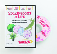 Interactive Whiteboard Science Lesson CD: Six Kingdoms of Life