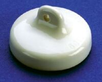 Lids for High and Wide Form Crucibles, Porcelain, Coors