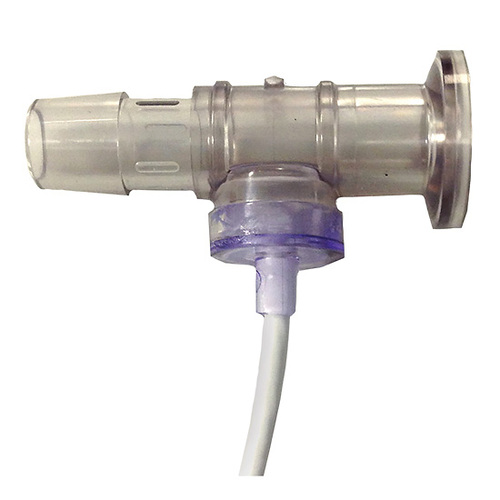 PendoTech Single-Use Pressure Sensor, Non-Sterile, Polysulfone, 1” Sanitary to 1” Hosebarb