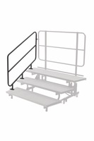 Accessories for Mobile E-Z Risers, 3 or 4 Levels with Options for Side Rails AmTab