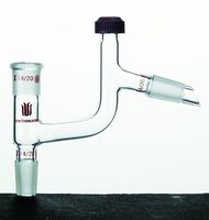 Synthware Distillation Adapters with Threaded Thermometer Port, Kemtech America
