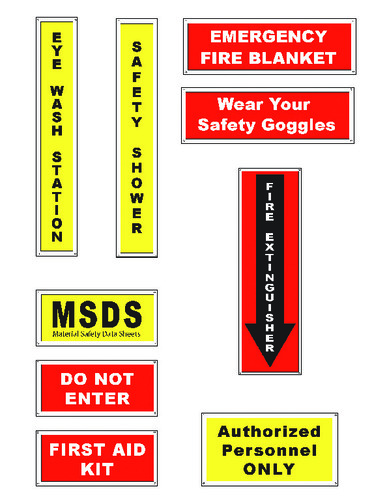 SCHOLAR SAFETY SIGNS 9/PK